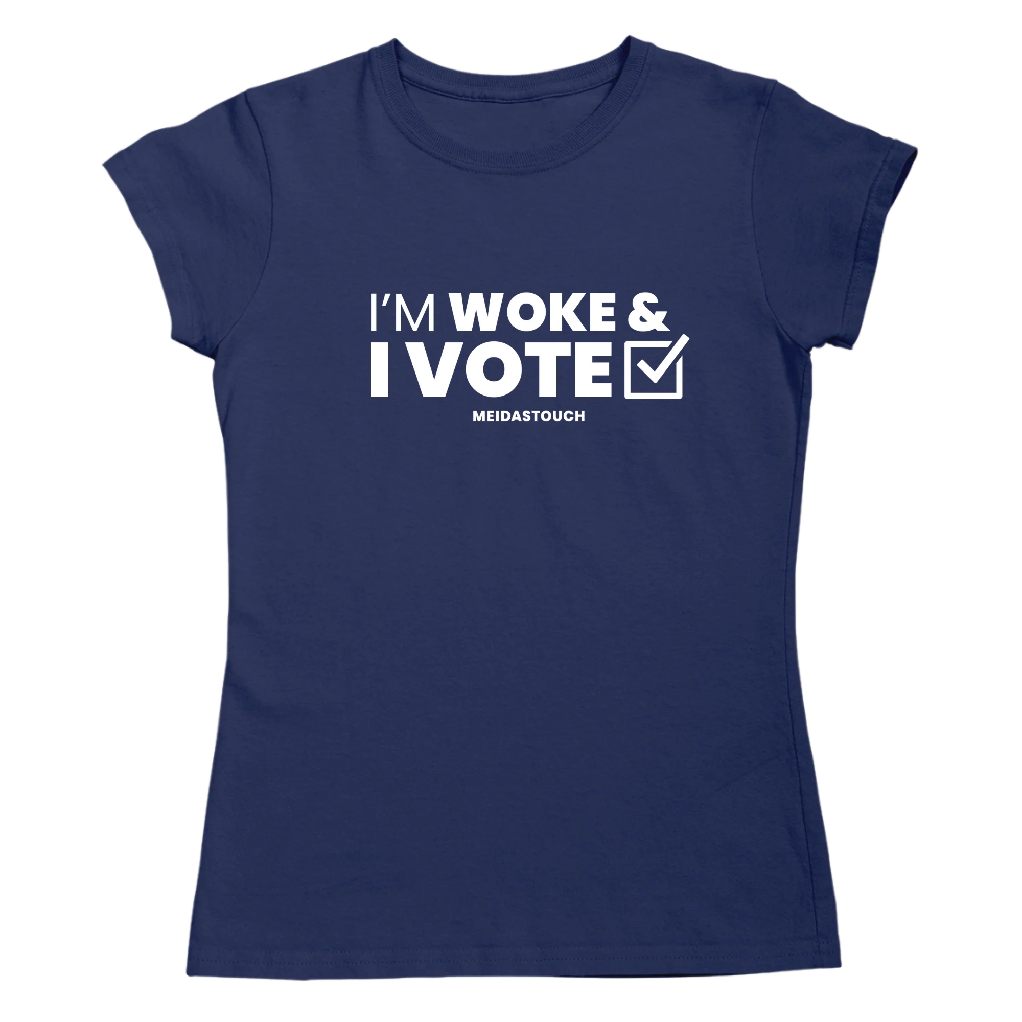 I'm Woke and I Vote Tee - Image 2