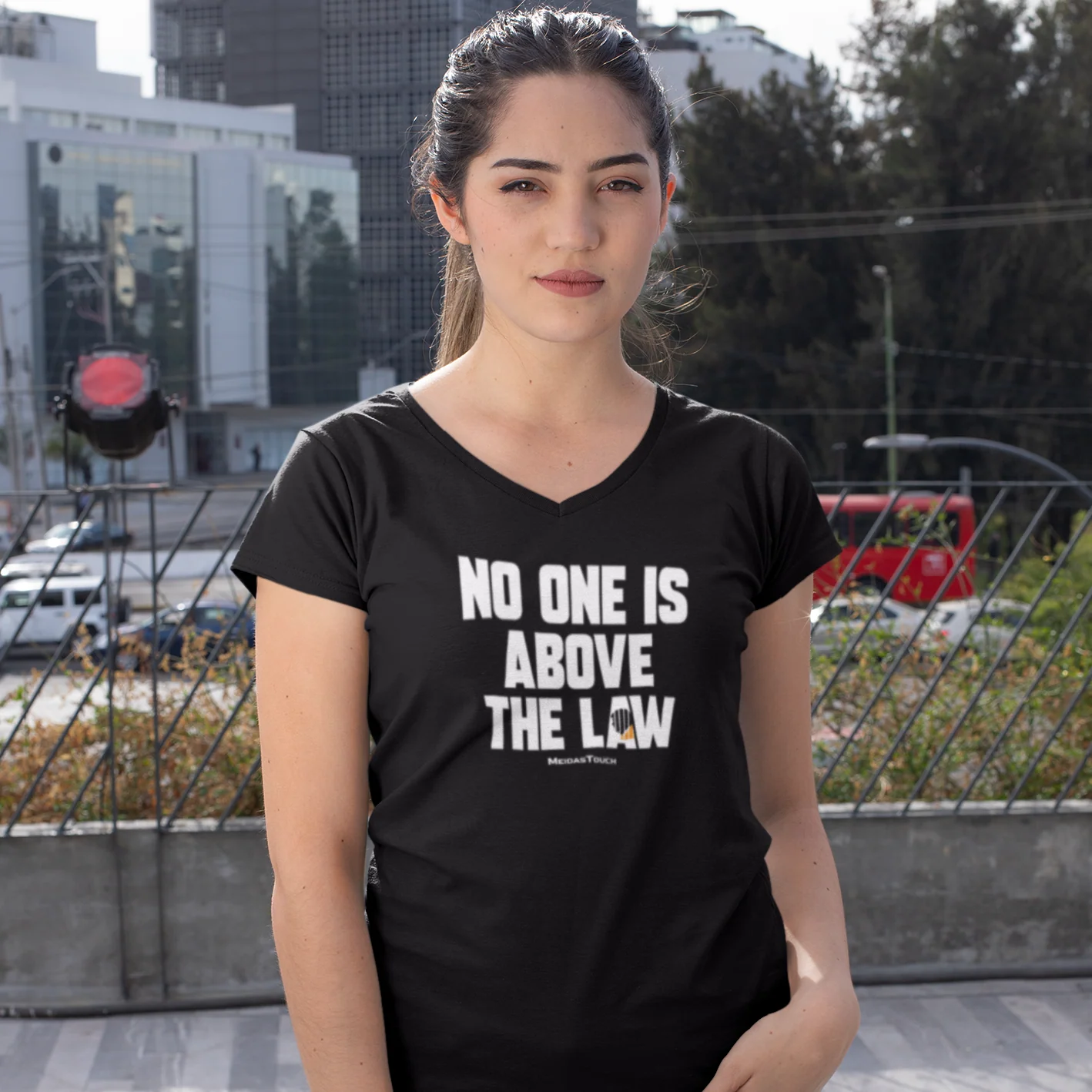 No One is Above the Law Tee - Image 3